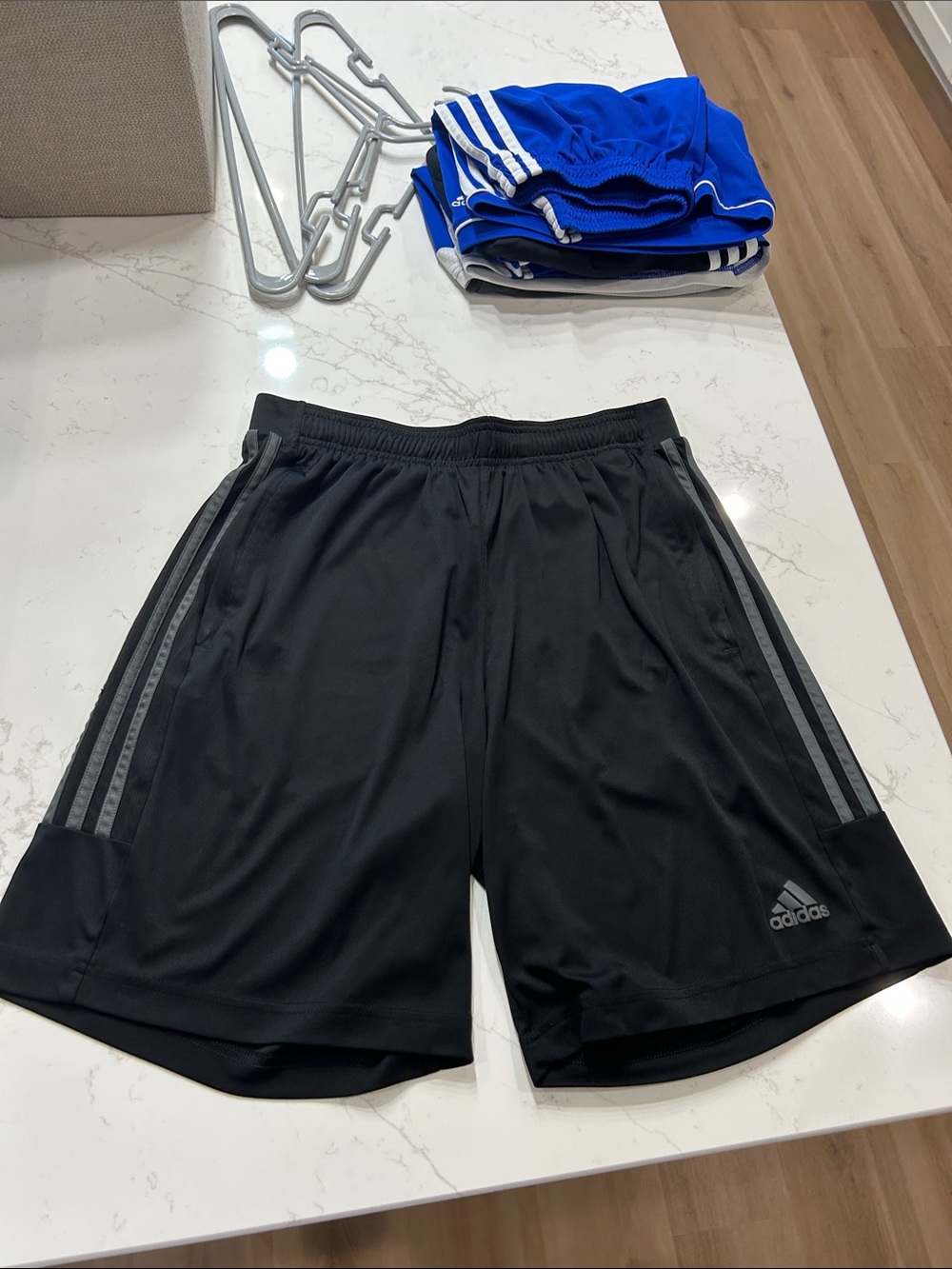 Adidas Men’s Black Athletic Training Shorts